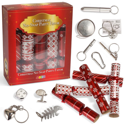 Christmas Party Table Favors Red Deluxe 10 Pack