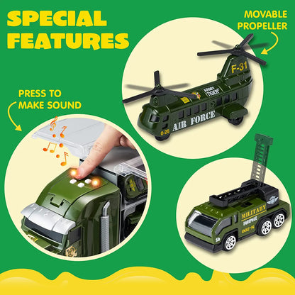 25-in-1 Die-Cast Military Toy Set