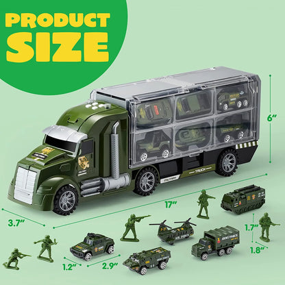 25-in-1 Die-Cast Military Toy Set