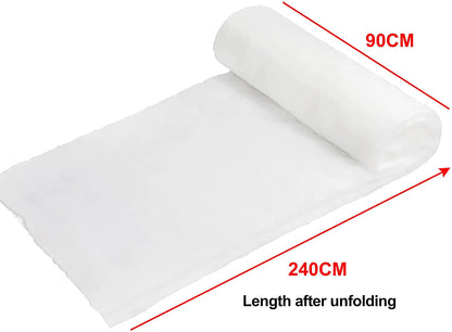 Christmas Snow Blanket Roll, 3-Piece Set