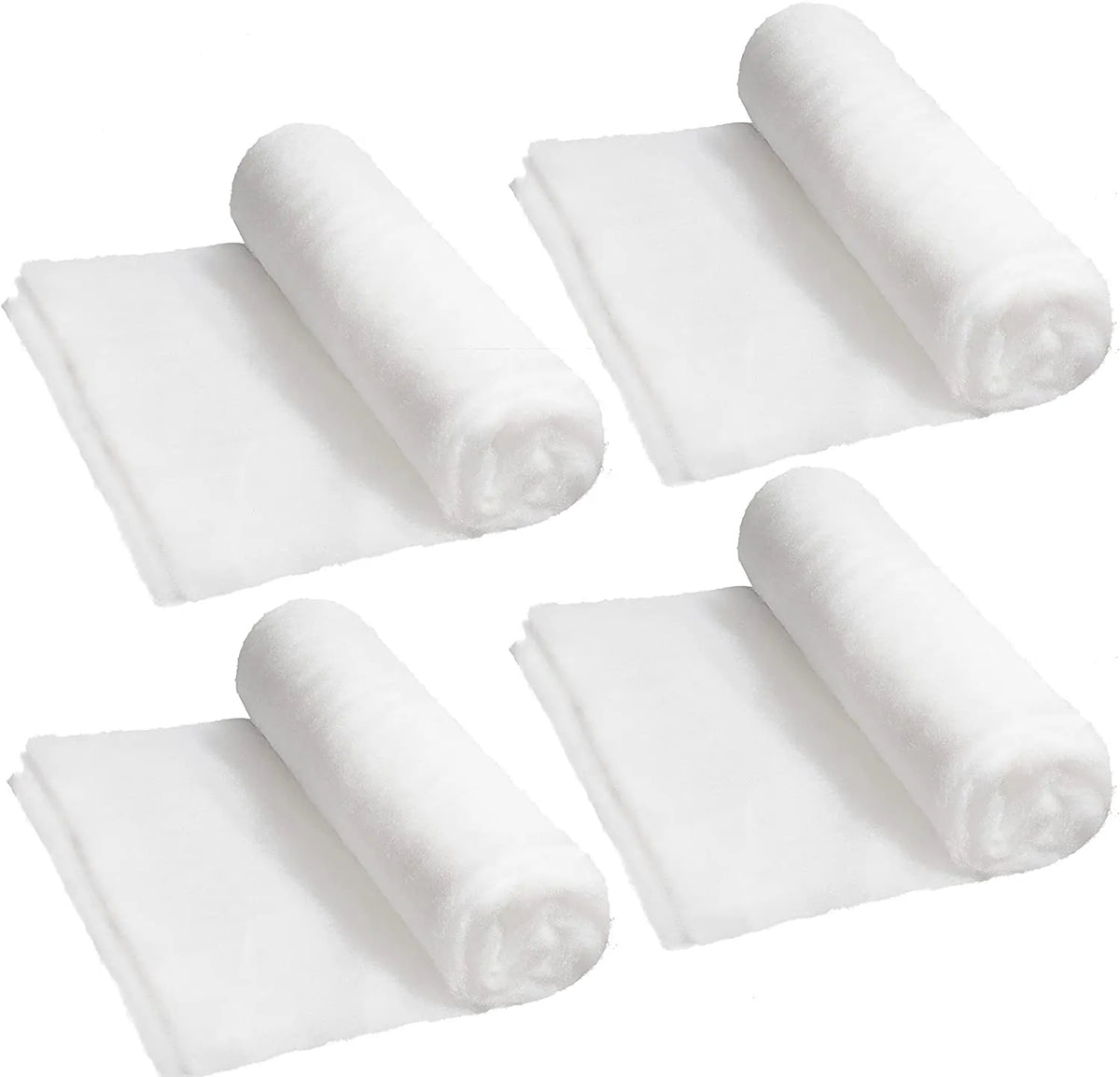 Christmas Snow Blanket Roll, 4 Pieces