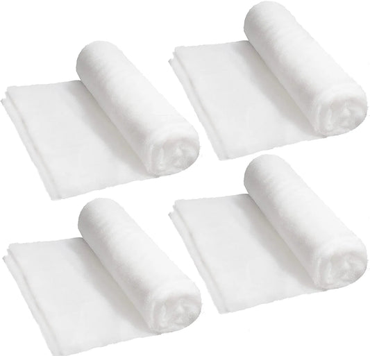 Christmas Snow Blanket Roll, 4 Pieces