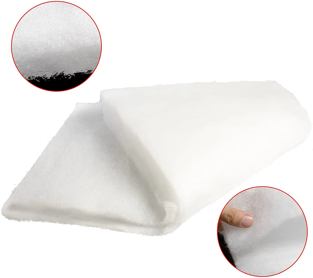 Christmas Snow Blanket Roll, 4 Pieces