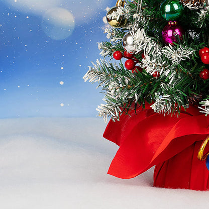 Christmas Snow Blanket Roll, 3-Piece Set