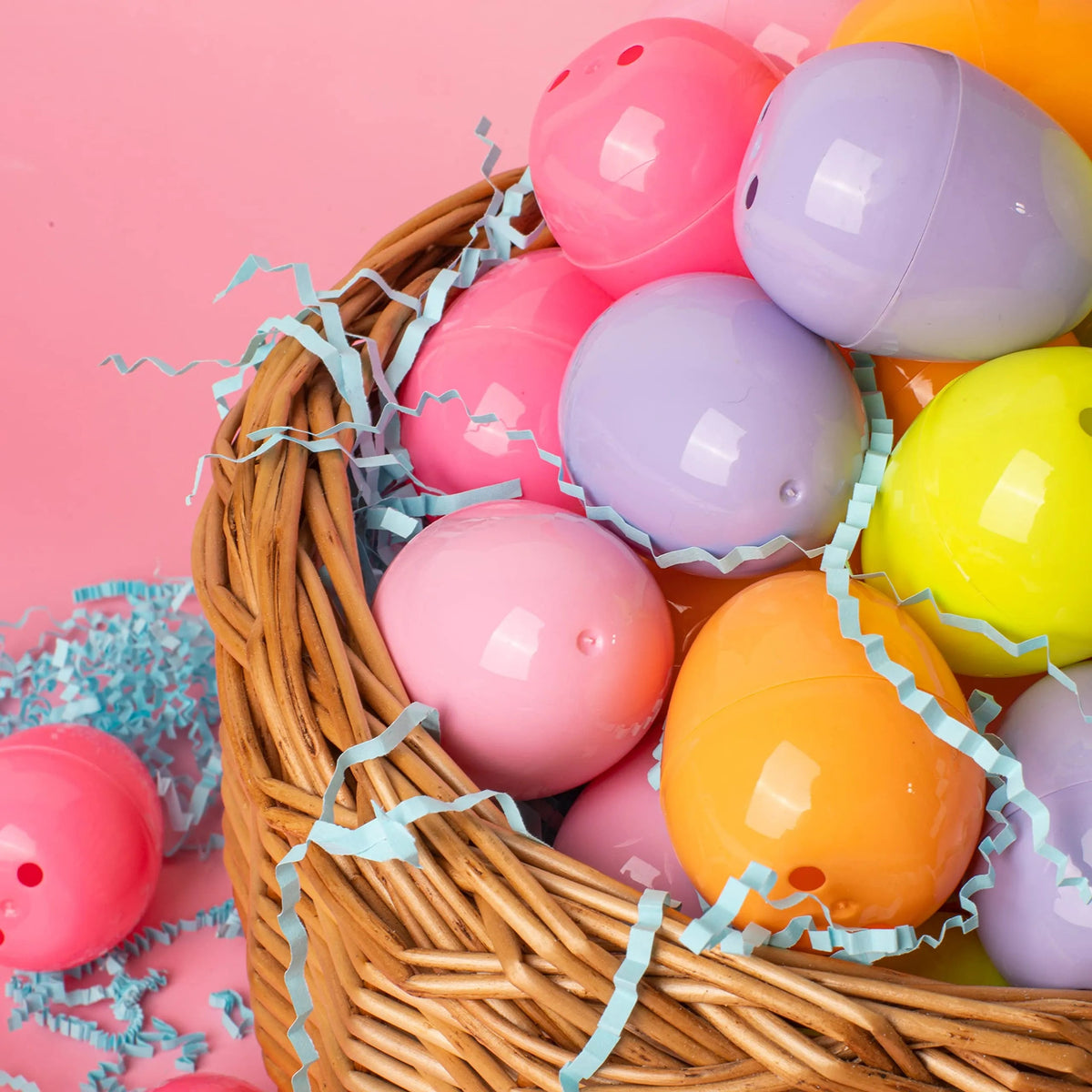 144 Pastel Easter Egg Shells (2.3 in)
