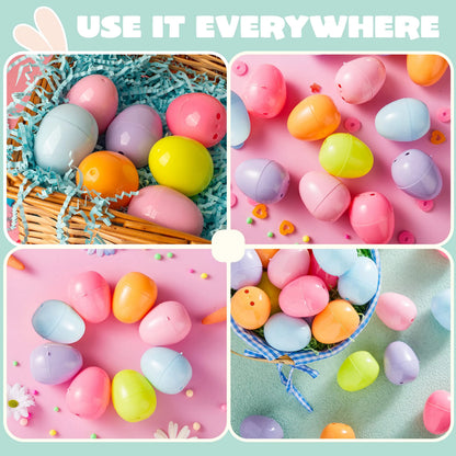 144 Pastel Easter Egg Shells (2.3 in)