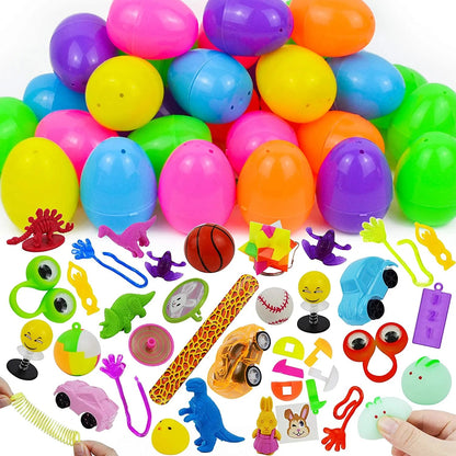 144-Piece Assorted Prefilled Easter Eggs