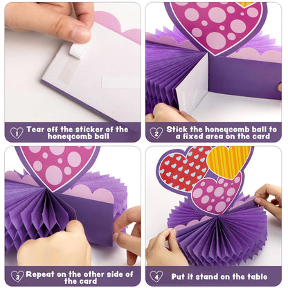 14-Piece Valentine's Day Party Decoration Set with Balloon