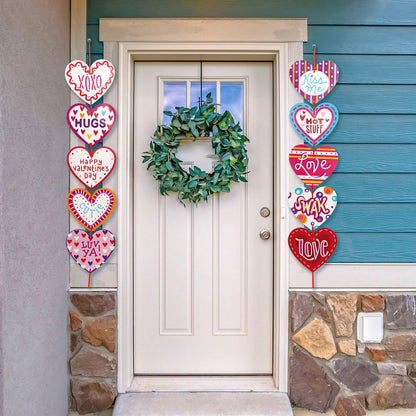 14-Piece Valentine's Day Party Decoration Set with Balloon