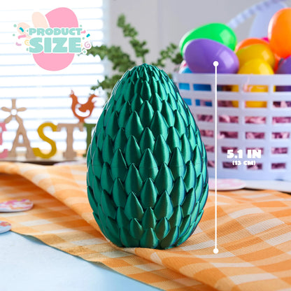 15 Pcs 3D Printed Articulated Fidget Toys, Mini Animals & Dragon Egg, Easter Party Favors for Kids