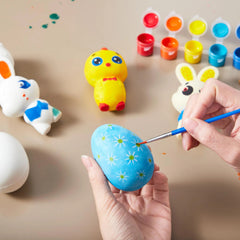 16-Pack Blank Easter Animal Squishy Toys