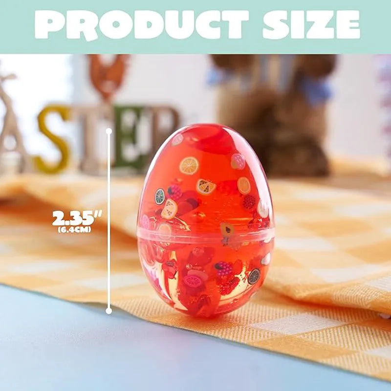 16 Prefilled Slime Easter Eggs for Kids Party & Hunt