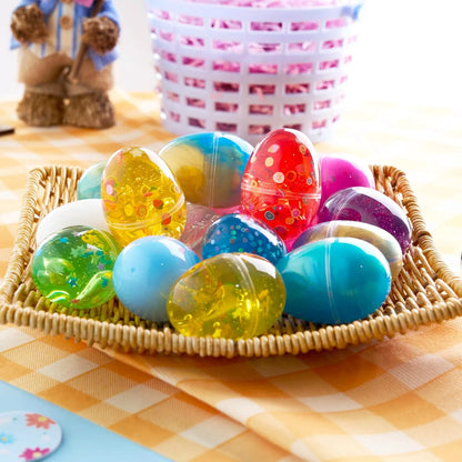 16 Prefilled Slime Easter Eggs for Kids Party & Hunt