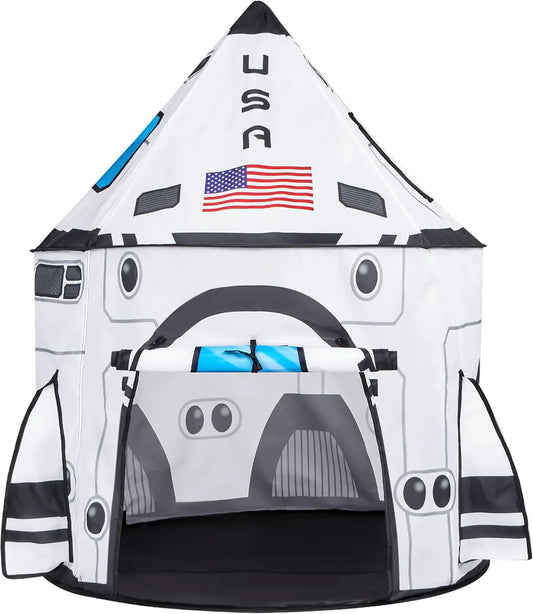 Kids Rocket Ship Pop-Up Play Tent