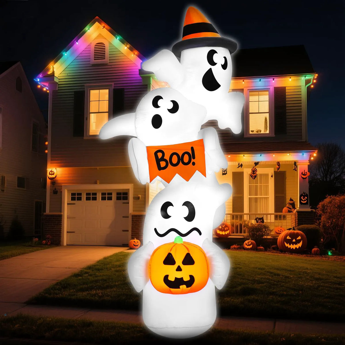 9ft Halloween Inflatable Ghost Outdoor Decoration