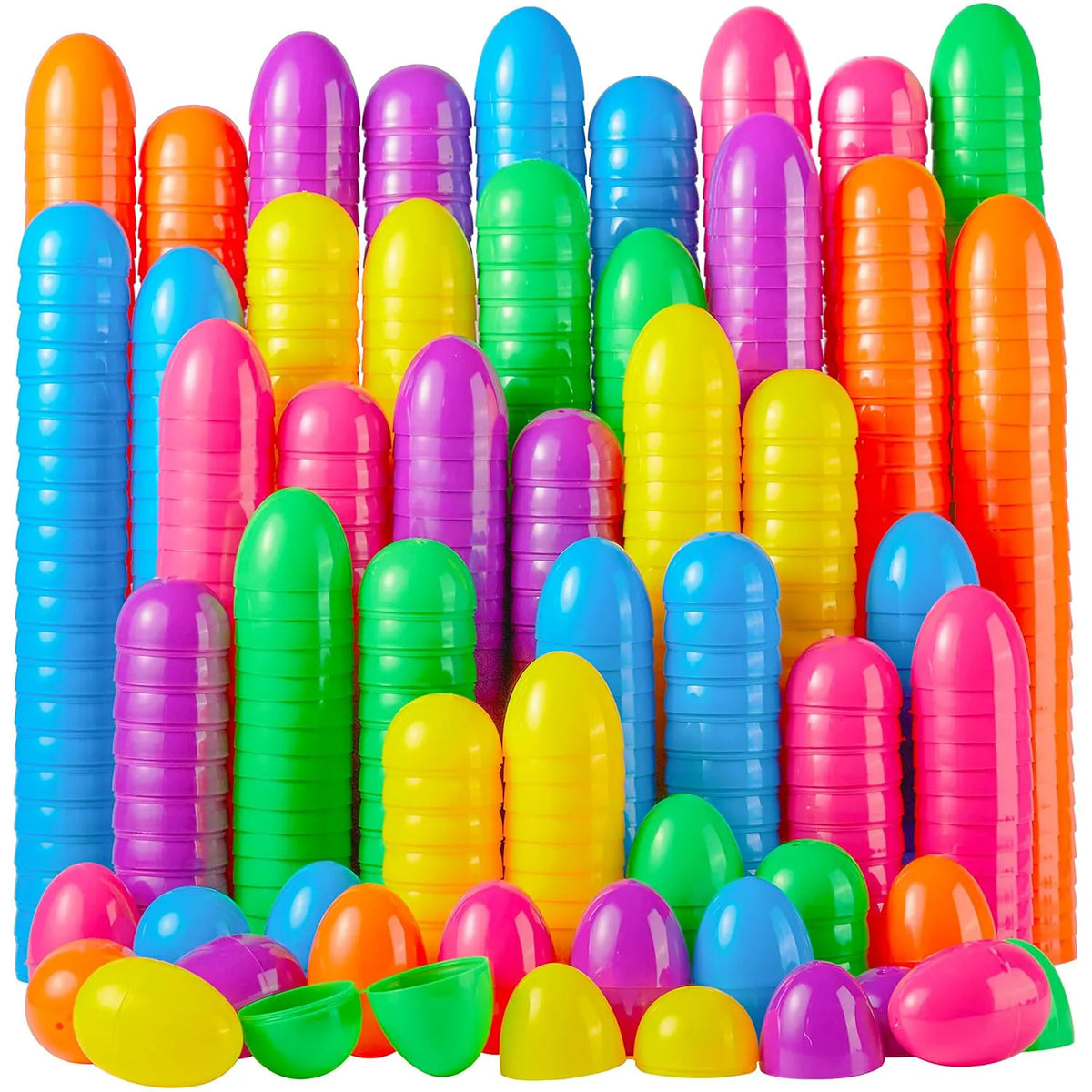 1500 PCS 2.3" Easter Egg Shells Bulk for Easter Egg Hunt