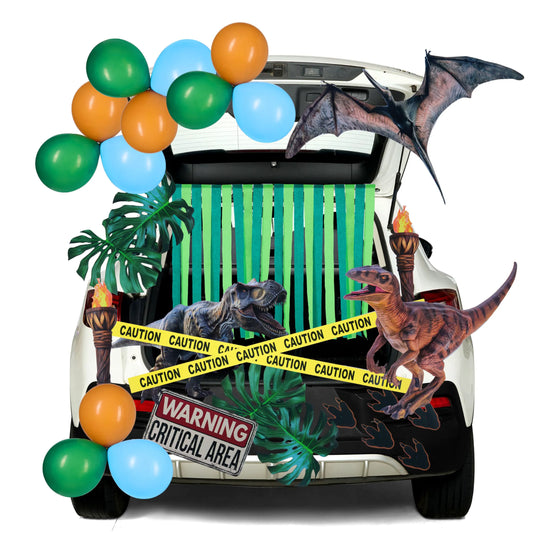 Halloween Dinosaur Park Car Sticker Kit for Trunk or Treat