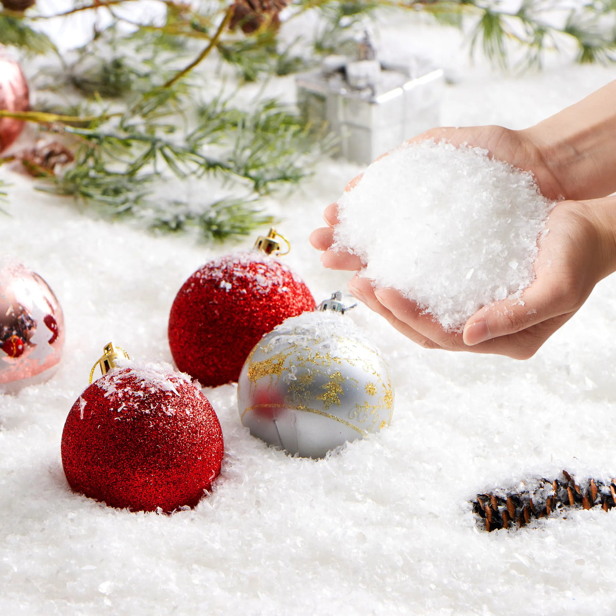 12oz Artificial Snow for Christmas Decoration