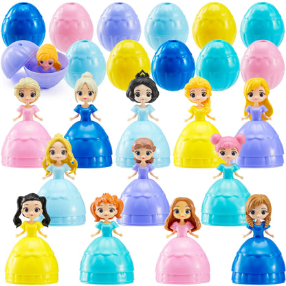12 Princess Filled Easter Eggs for Egg Hunt