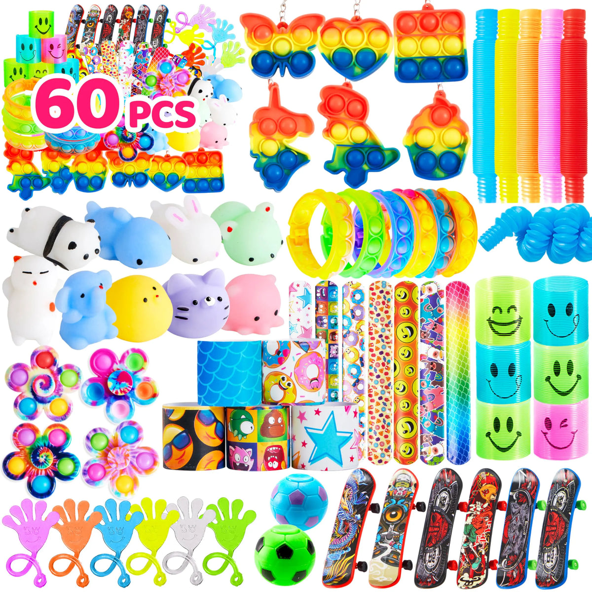 60 Pcs Kids Party Favors