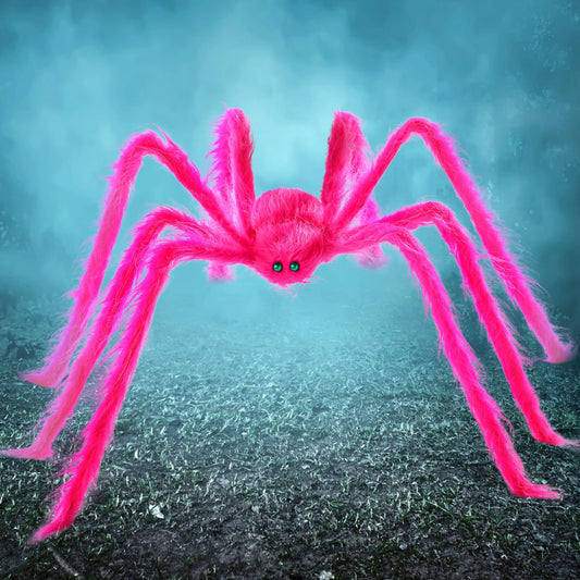 5-Foot Halloween Spider Decoration for Outdoor Use
