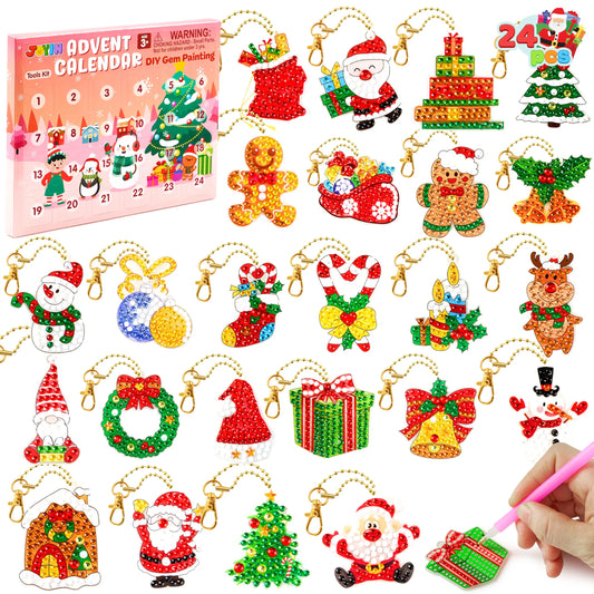Christmas Advent Calendar Diamond Painting Kit
