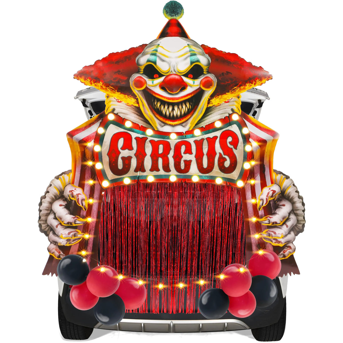Halloween Clown Circus Carnival Decoration Kit