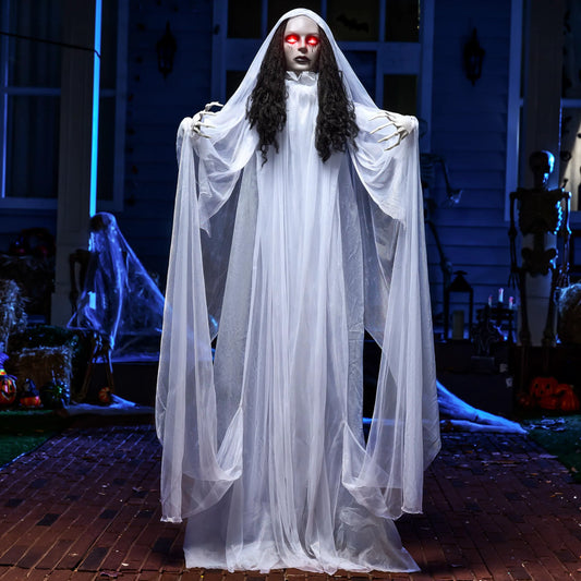 67" Halloween Outdoor Life-Size Bride Decoration