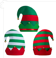 Classic Elf Hats (3-Pack, Unisex)