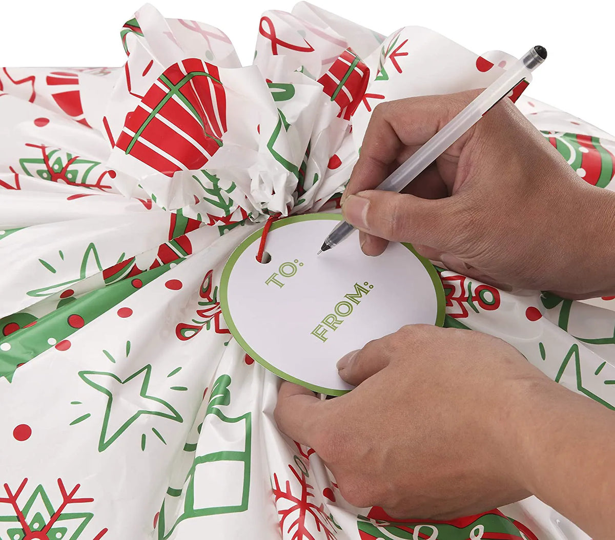 Jumbo Christmas Gift Bags (8 Pack)