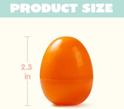 200Pcs Colorful & Golden Easter Egg Shells, 2.3in