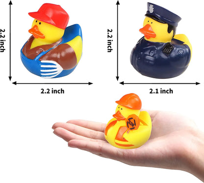 24 Days Advent Calendar with Working Rubber Ducks