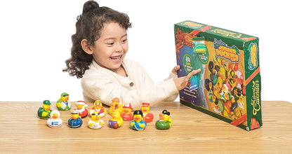 24 Days Advent Calendar with Working Rubber Ducks