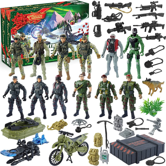 Military Army Men Advent Calendar