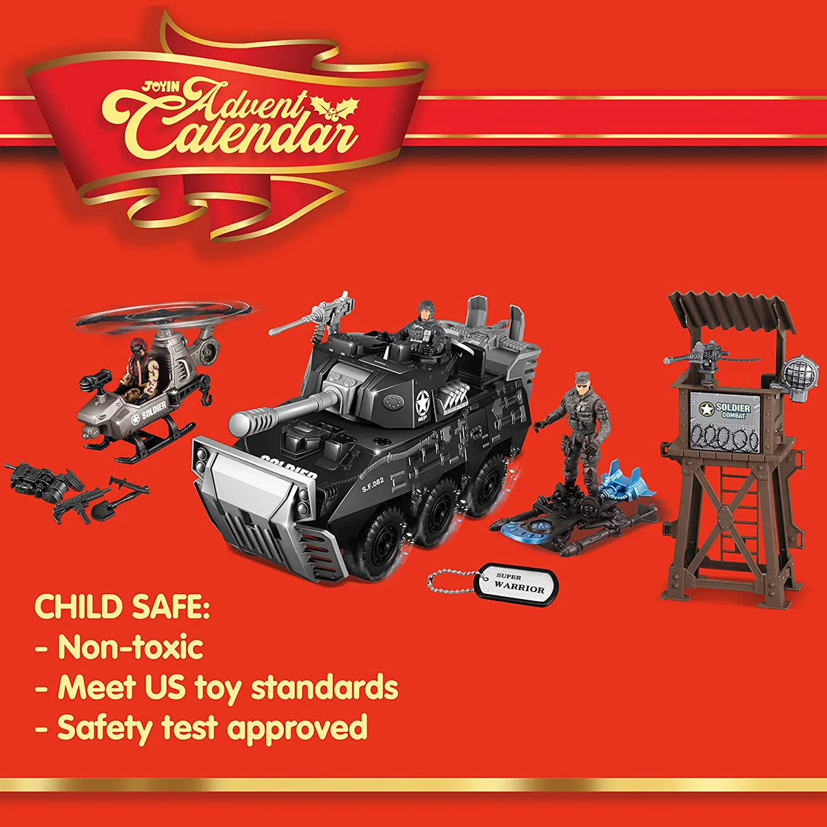 Military Army Men Advent Calendar