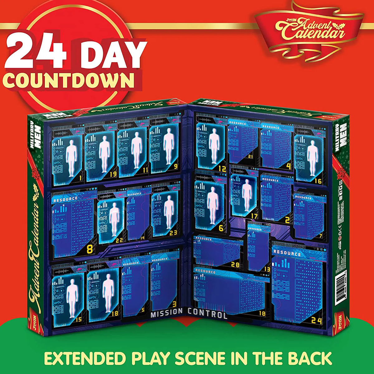 Military Army Men Advent Calendar