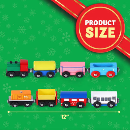 Wooden Train Advent Calendar