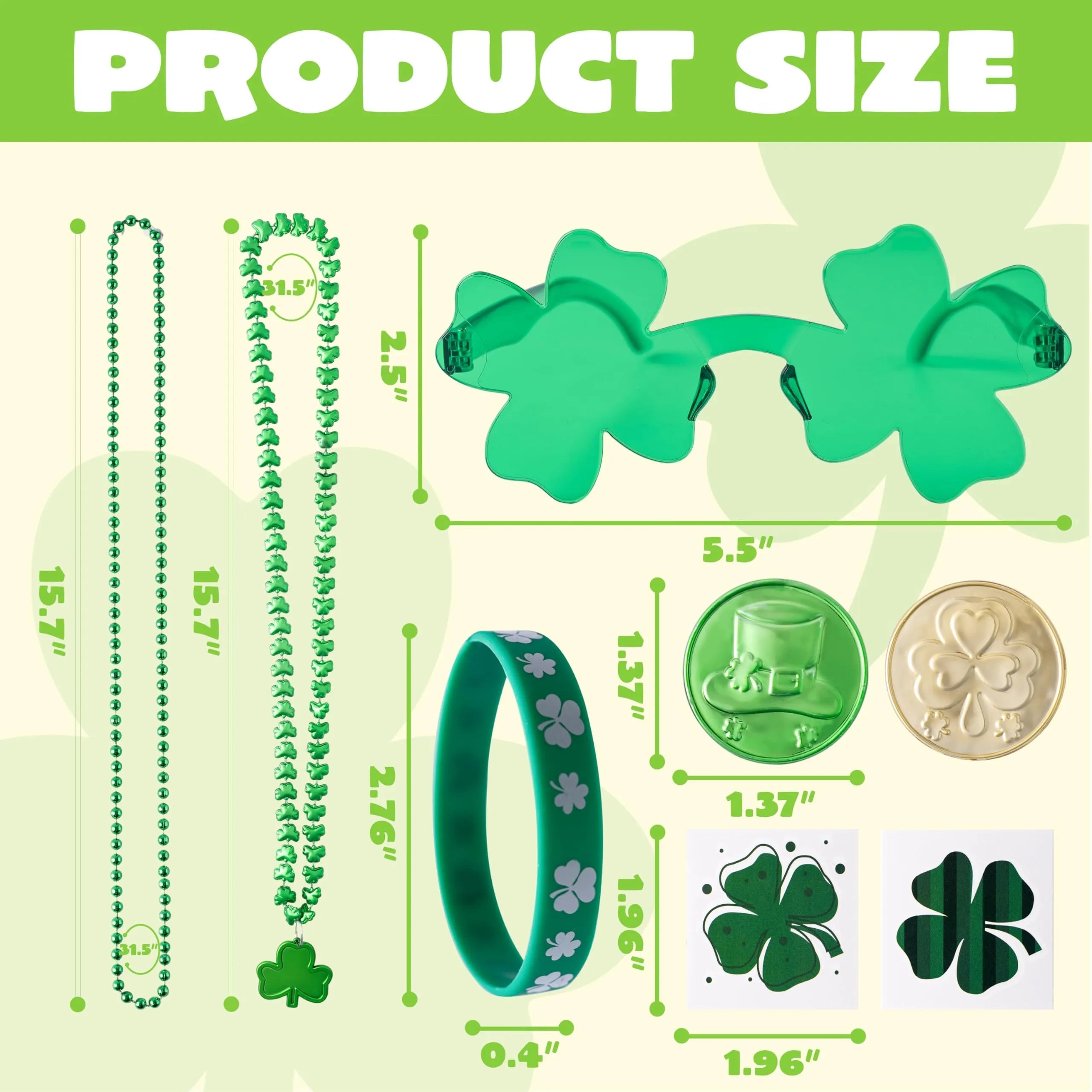 202-Piece St. Patrick's Day Party Favor Set