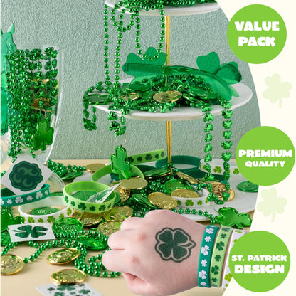 202-Piece St. Patrick's Day Party Favor Set