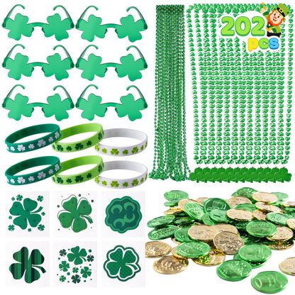 202-Piece St. Patrick's Day Party Favor Set
