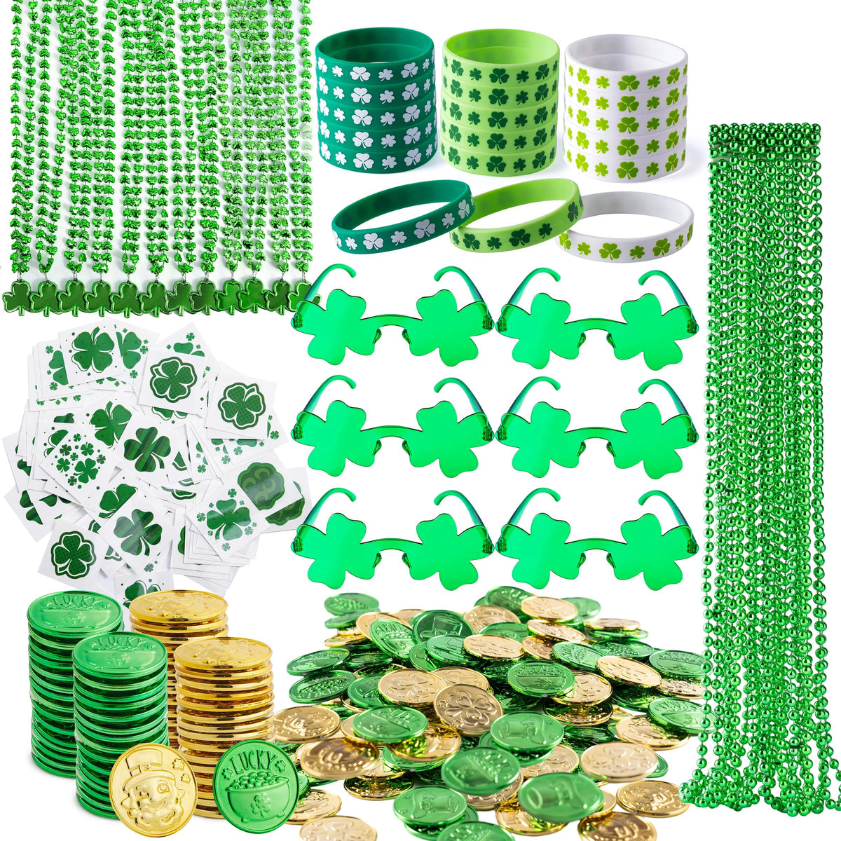 202-Piece St. Patrick's Day Party Favor Set