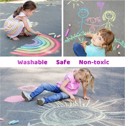20 Colors Chalk Set - 180 Pieces