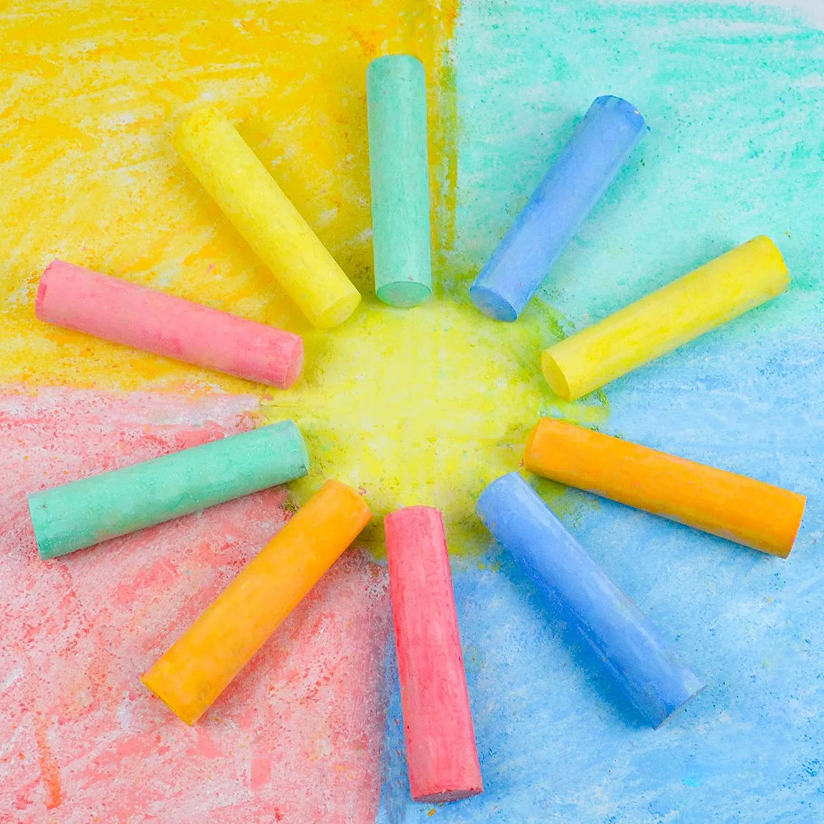 20 Colors Chalk Set - 180 Pieces