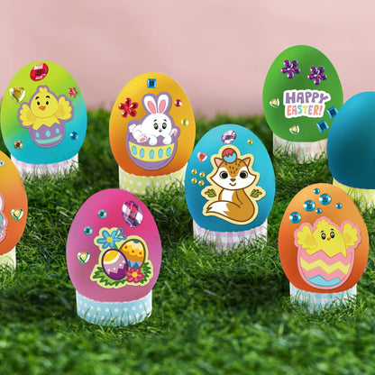 20-Piece DIY Easter Egg Decorating Kit for Kids' Parties and Craft Activities