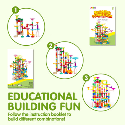 236-Piece STEM Building Blocks Set with Motorized Elevator