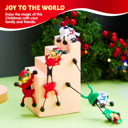 24 Pack Christmas Climbing Man Stretchy Toys