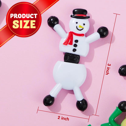 24 Pack Christmas Climbing Man Stretchy Toys