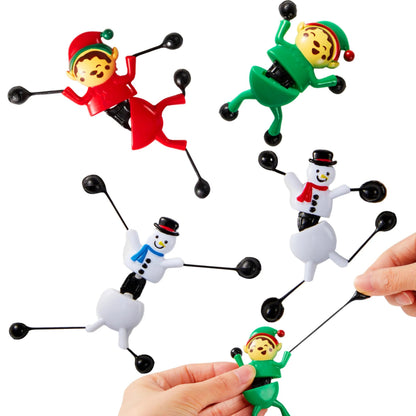 24 Pack Christmas Climbing Man Stretchy Toys