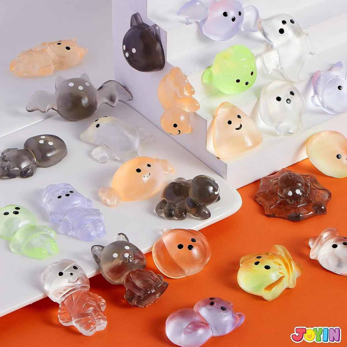 24 Pack Halloween Squishy Toys