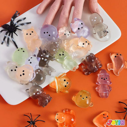 24 Pack Halloween Squishy Toys